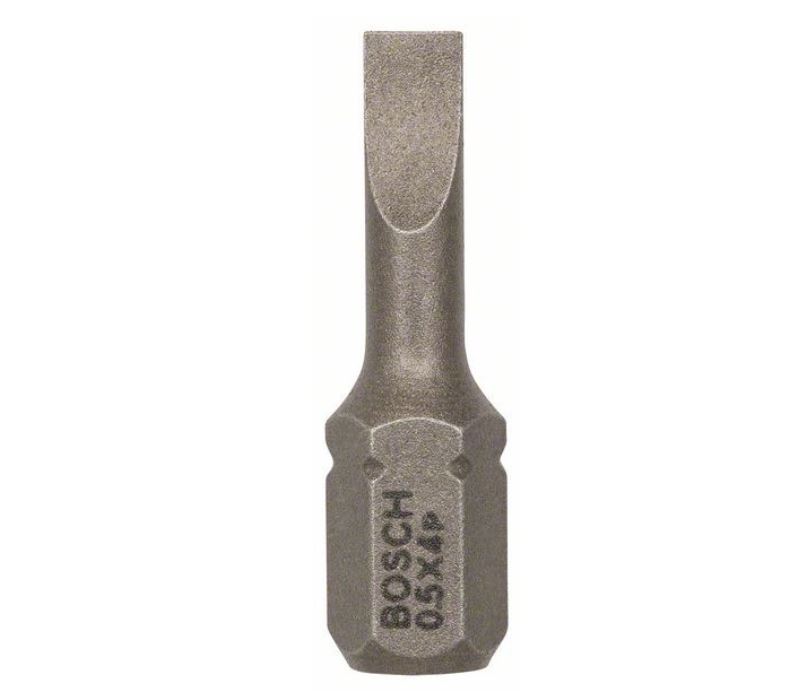 Біта Bosch Extra Hart SL 0,5 × 4,0 × 25мм, 1шт