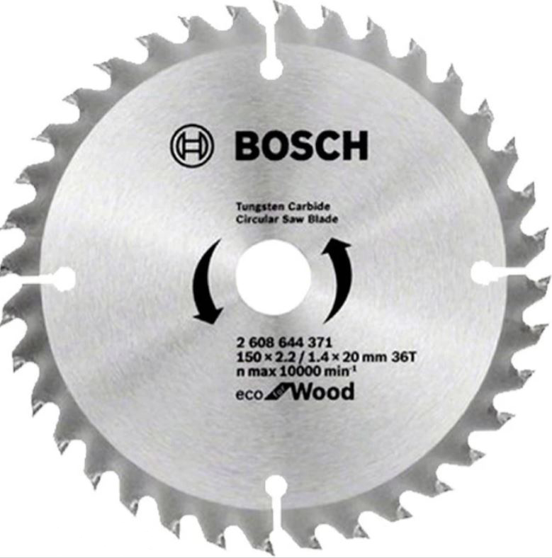 Диск пильный Bosch Eco for Wood Ø160 × 20мм 36T