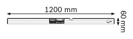Электронный уровень Bosch GIM 120