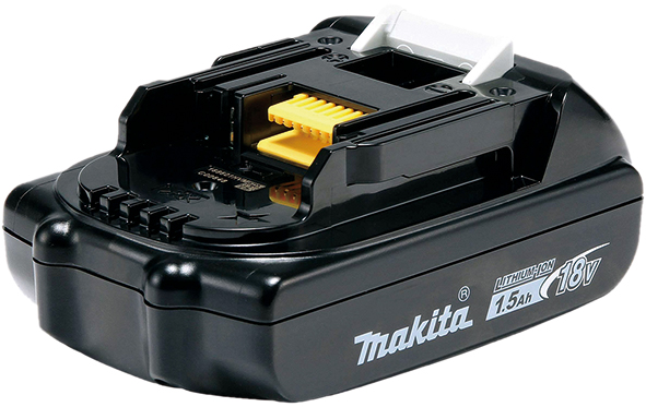 Акумуляторна батарея Makita LXT BL1815N, 18В, 1,5Аг, індикація розряду