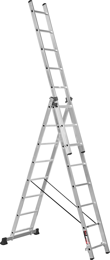 Лестница универсальная Stark SVHR3 × 8 алюминиевая, 8 ступеней, 5,04м