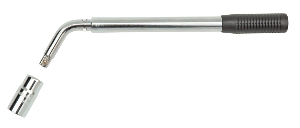 Ключ балонний VOREL телескопічний L-подібний 17x19мм, 360-510мм