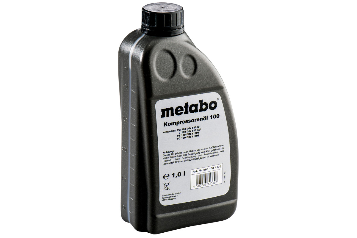 Масло компресорне Metabo Motanol HP100, 1л