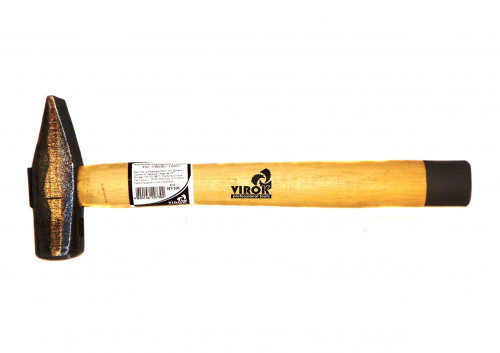 Молоток слесарный Virok кованый, 1000г, деревянная ручка