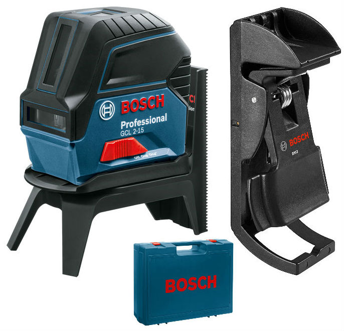 Лазерный нивелир Bosch Professional GCL 2-15 + RM1 + Кейс