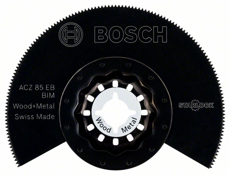 Полотно пильное Bosch Starlock Wood and Metal BIM ACZ 85 EB, 85мм