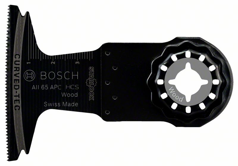Полотно пиляльне Bosch Starlock Wood CS AII 65 APC, 65 × 40мм