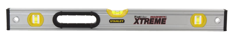 Рівень Stanley FatMax XL 200см, алюмінієвий, 3 капсули, магніт