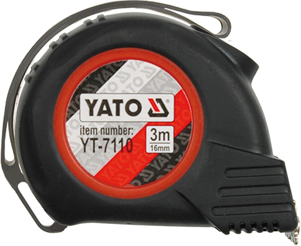 Рулетка Yato с магнитным наконечником и нейл. покрытием 5м / 25мм