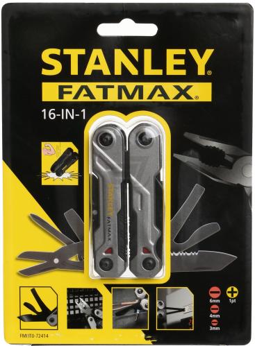 Универсальный инструмент Stanley Multi-tool 16 в 1, 100мм