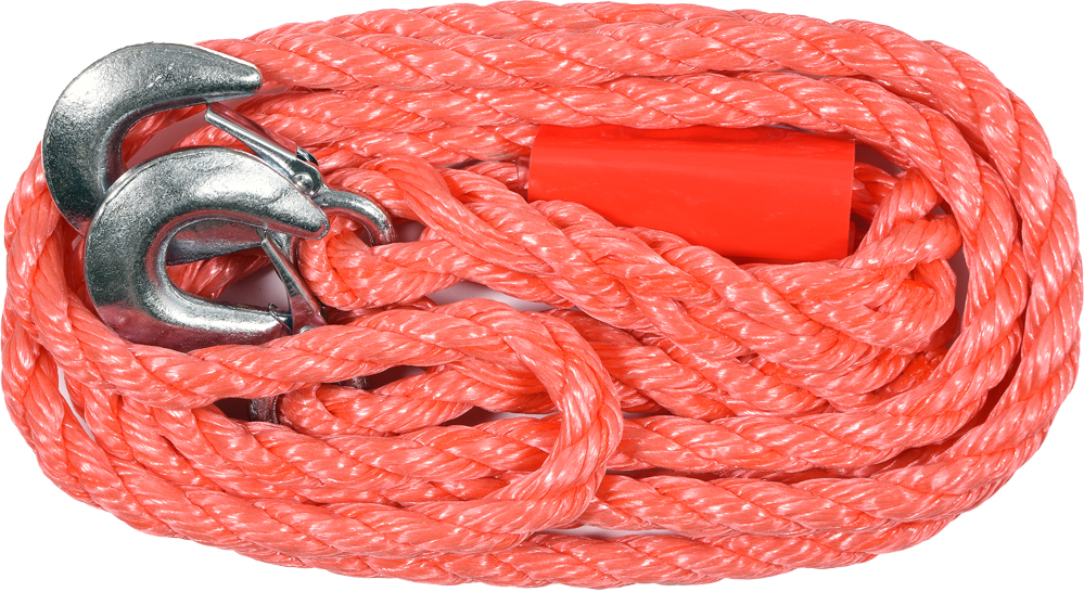 Трос буксировочный Vorel плетеный, 3500кг, 4м