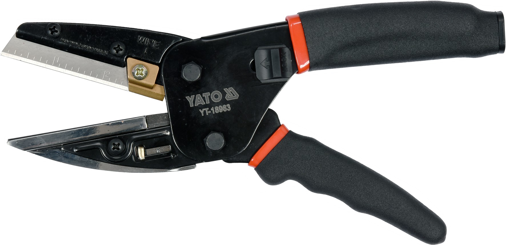 Ножницы универсальные Yato, 250мм, CrMo, SK5, 4 запасных лезвия