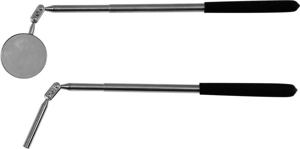 Дзеркало оглядове і магнітний тримач Vorel, Ø54 × 320-520мм; 315-510мм, телескопічні ручки, 2шт