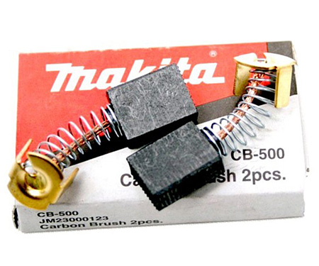 Щітки вугільні Макіта CB-500, 6,5×13,5×18,5 мм (MLS100, MLT100)