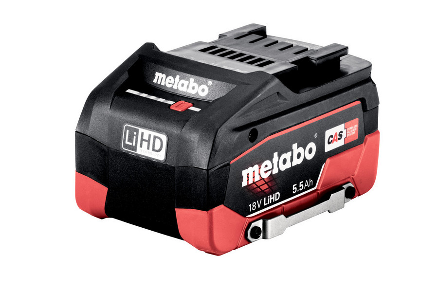 Акумуляторна батарея Metabo LiHD, 18В, 5,5А·год, DS