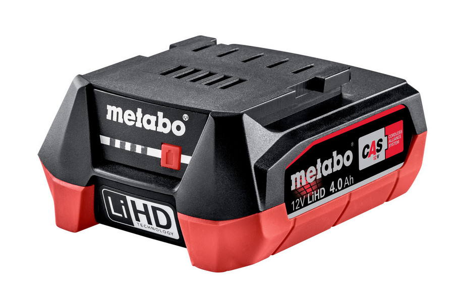 Аккумуляторная батарея Metabo 12В, 4,0А·ч, LiHD