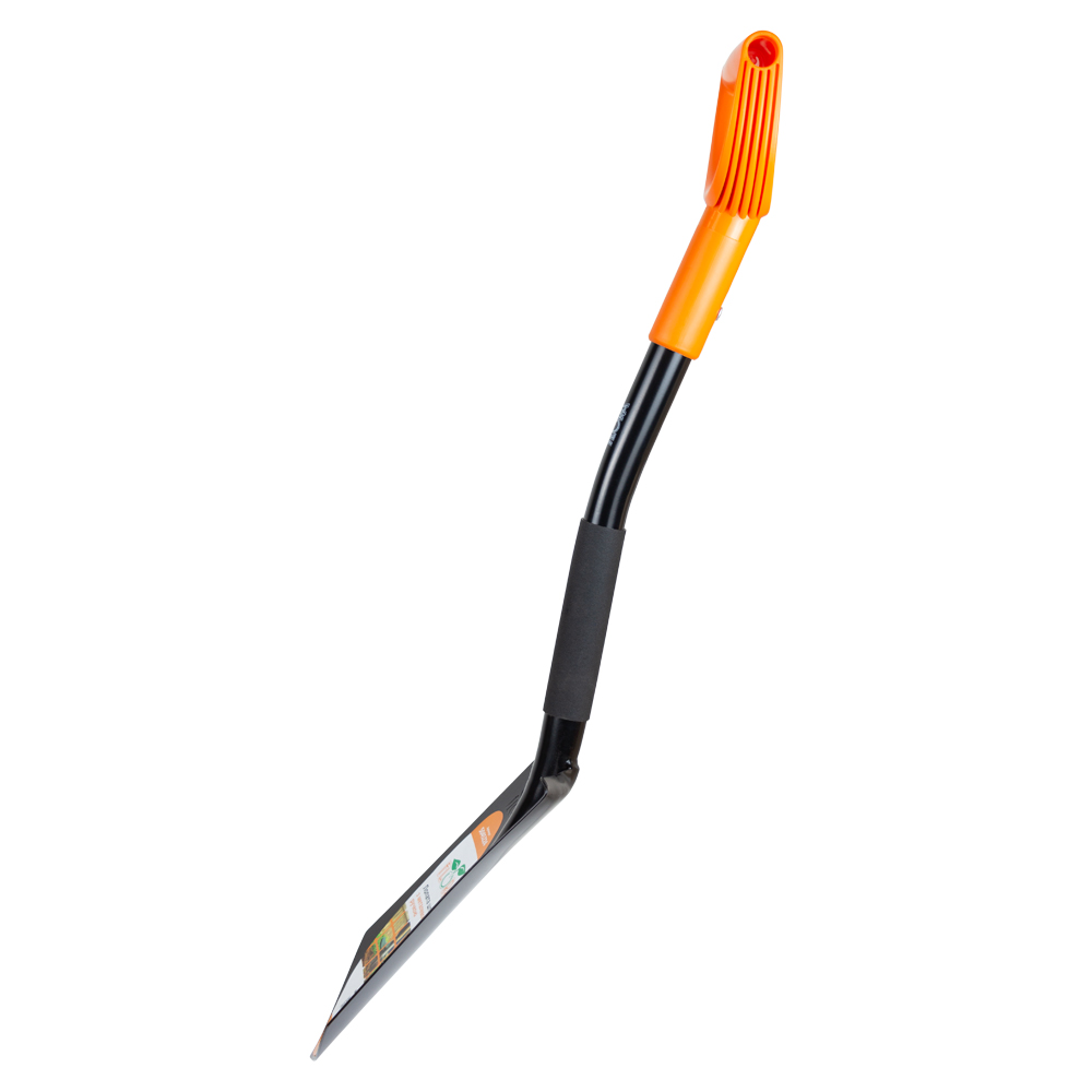 Лопата штыковая FLORA с металлическим древком, пластиковая ручка, 80 см