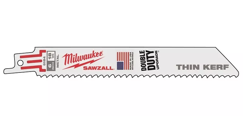 Полотно ножовочное Milwaukee SAWZALL® S922EF 150×1,4мм
