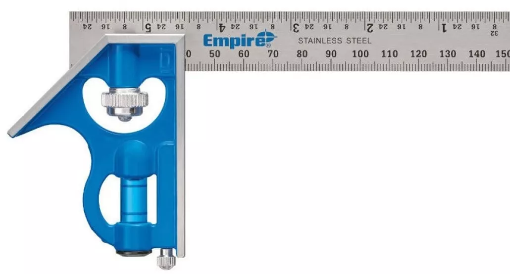 Угольник комбинированный EMPIRE® E280IM, 400мм (Inch/Metric)