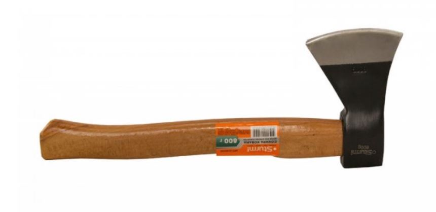 Сокира Sturm кована 800 г, деревяна ручка 